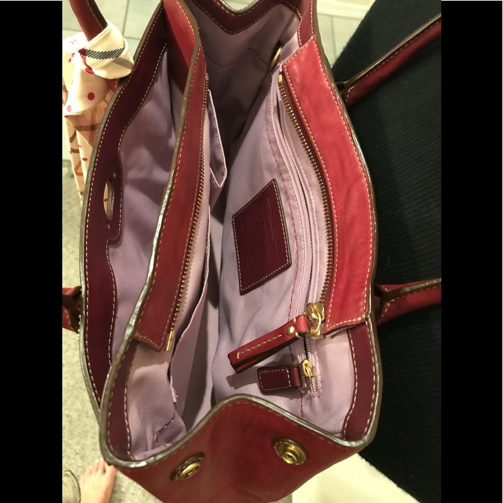 VTG COACH SCARF SATCHEL - Picture 5 of 6